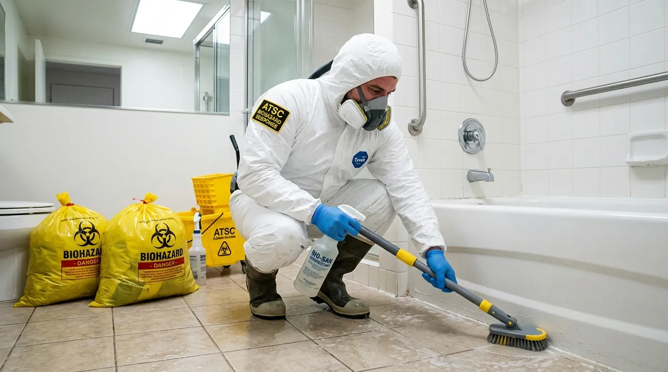 Decontamination equipment deployed for Blood Cleanup in Port Salerno